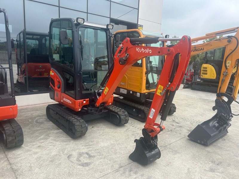 MINIEXCAVADORA KUBOTA KX019-4