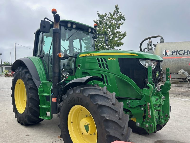 TRACTOR JOHN DEERE 6150 M CON PALA H340